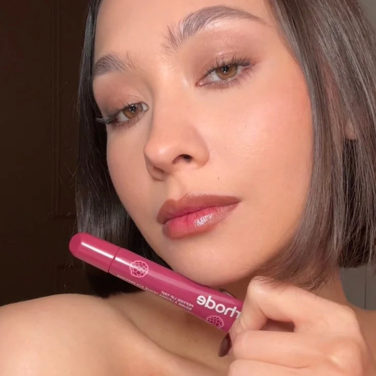 NEW ЛІМІТОВАНИЙ ароматизований тінт для вуст із пептидами RHODE RASPBERRY JELLY CRUSHED BERRY Scented Peptide Lip Tint THE TINTED LIP LAYER